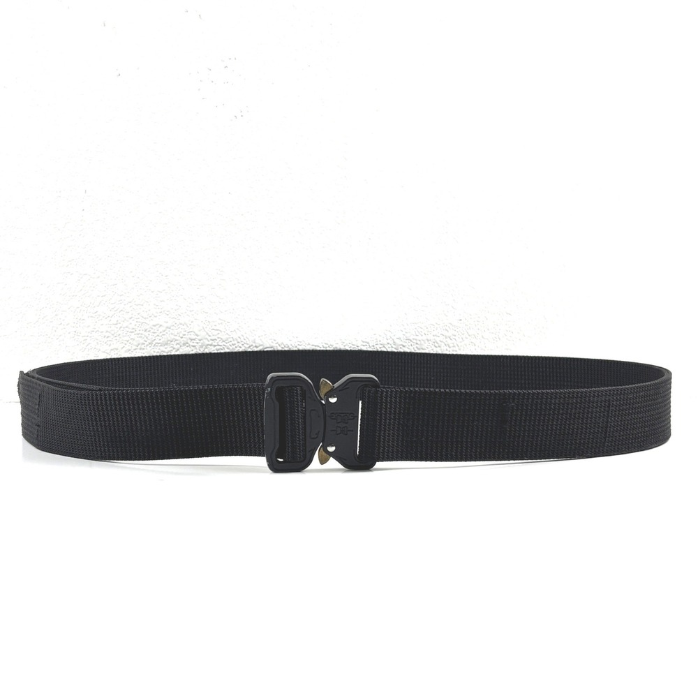 Wolf Tactical Quick Release Nylon Belt Mens Large Black EDC Utility Riggers 48"
